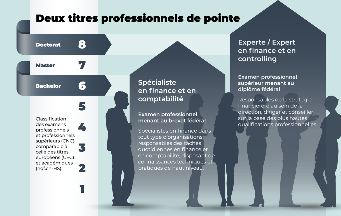 Infographie «Titre professionnel dans l’accounting» Infographie «Titre professionnel dans l’accounting»